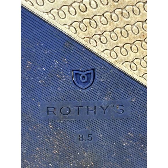 Rothy's Chelsea Wildcat Leopard Print Slip on Ankle Boots Womens 8.5 Animal - Picture 9 of 9